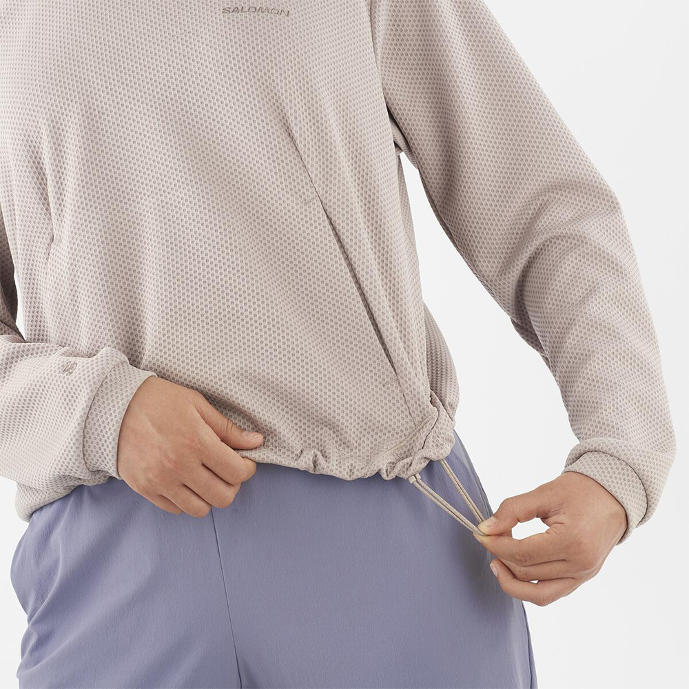 Кофта женская Salomon Motomesh