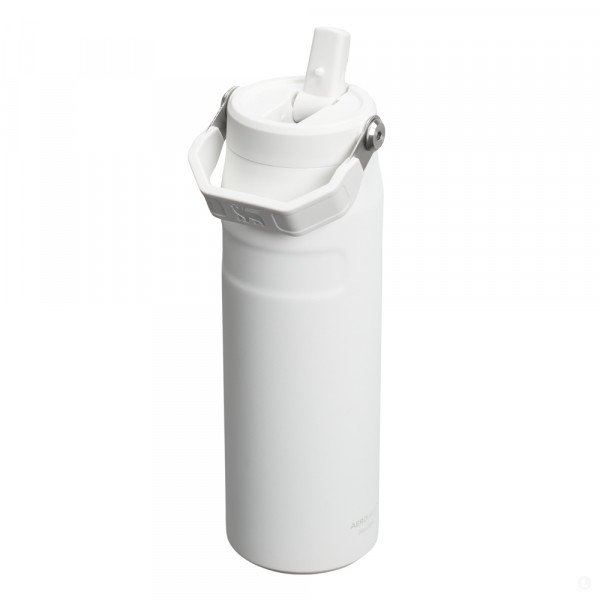 Термо-бутылка Stanley Aero Light Flip Strow 0.7L белая