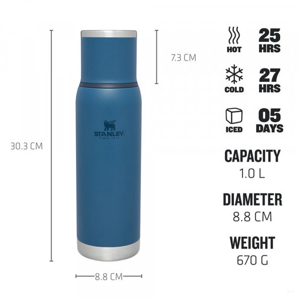 Термос Stanley Adventure Vac 1 L синий