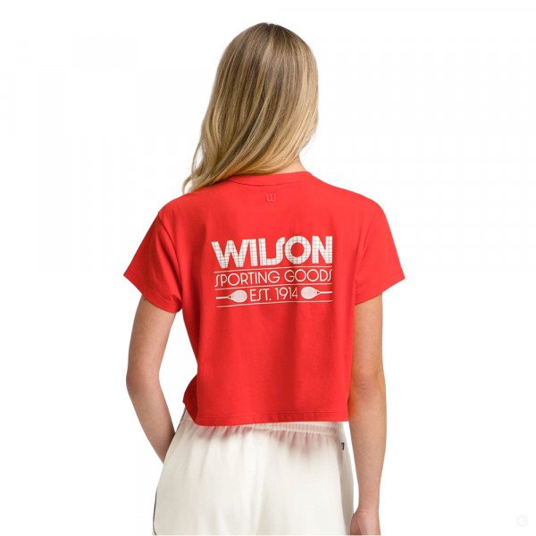 Футболка женская Wilson Harper Crop Tee 