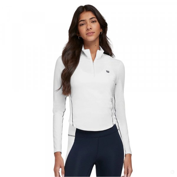 Лонгслив женский Wilson Brentwood Half-Zip 