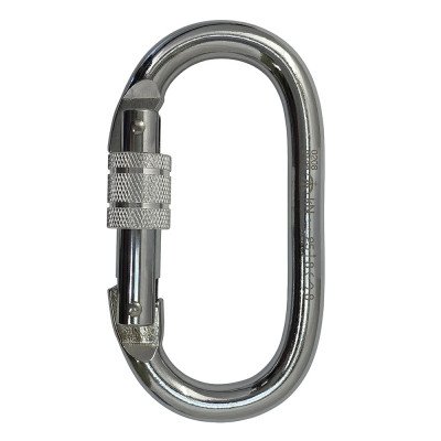 Карабин Вертикаль овал стальной  