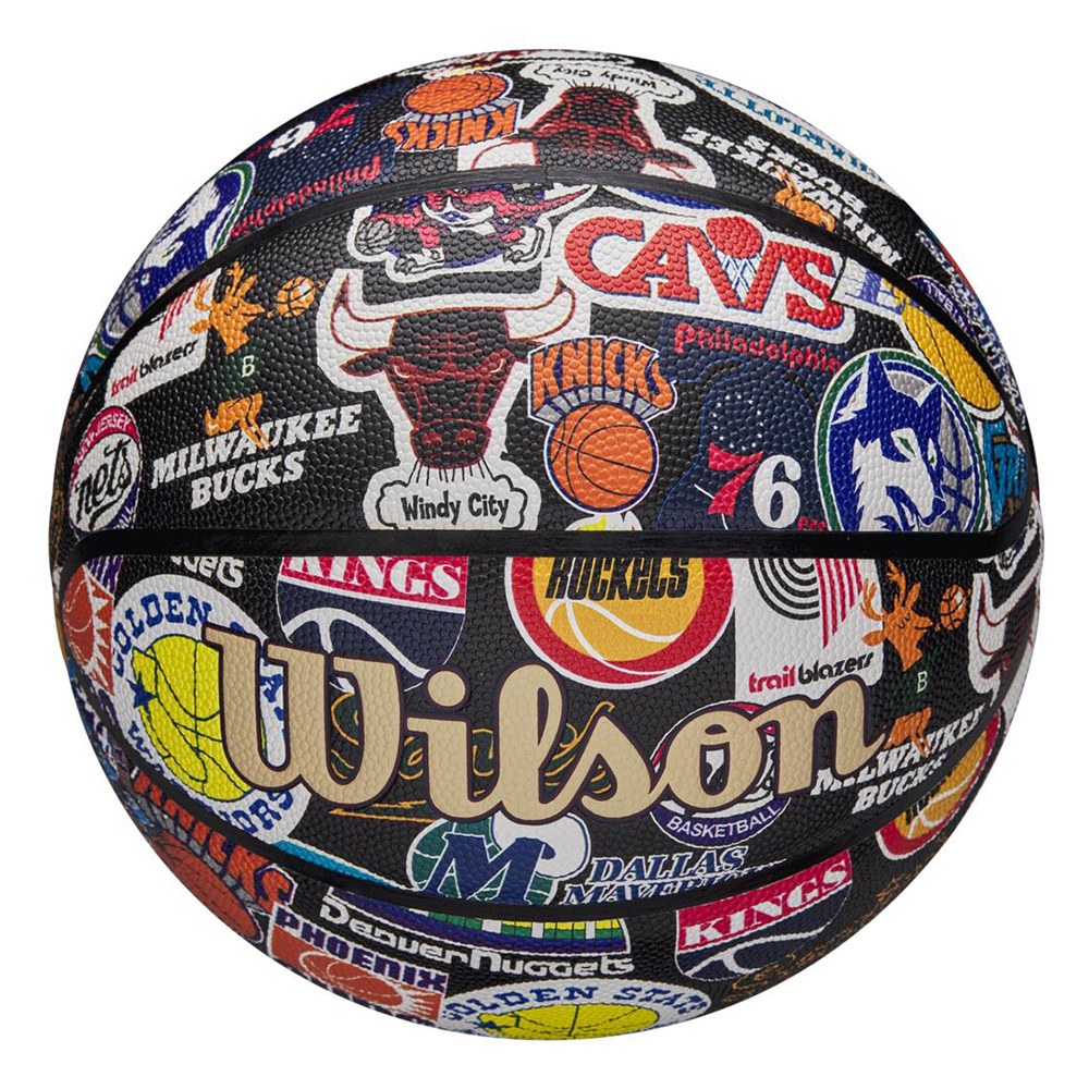 Мяч баскетбольный Wilson NBA All Team Retro Мяч баскетбольный Wilson NBA All Team Retro