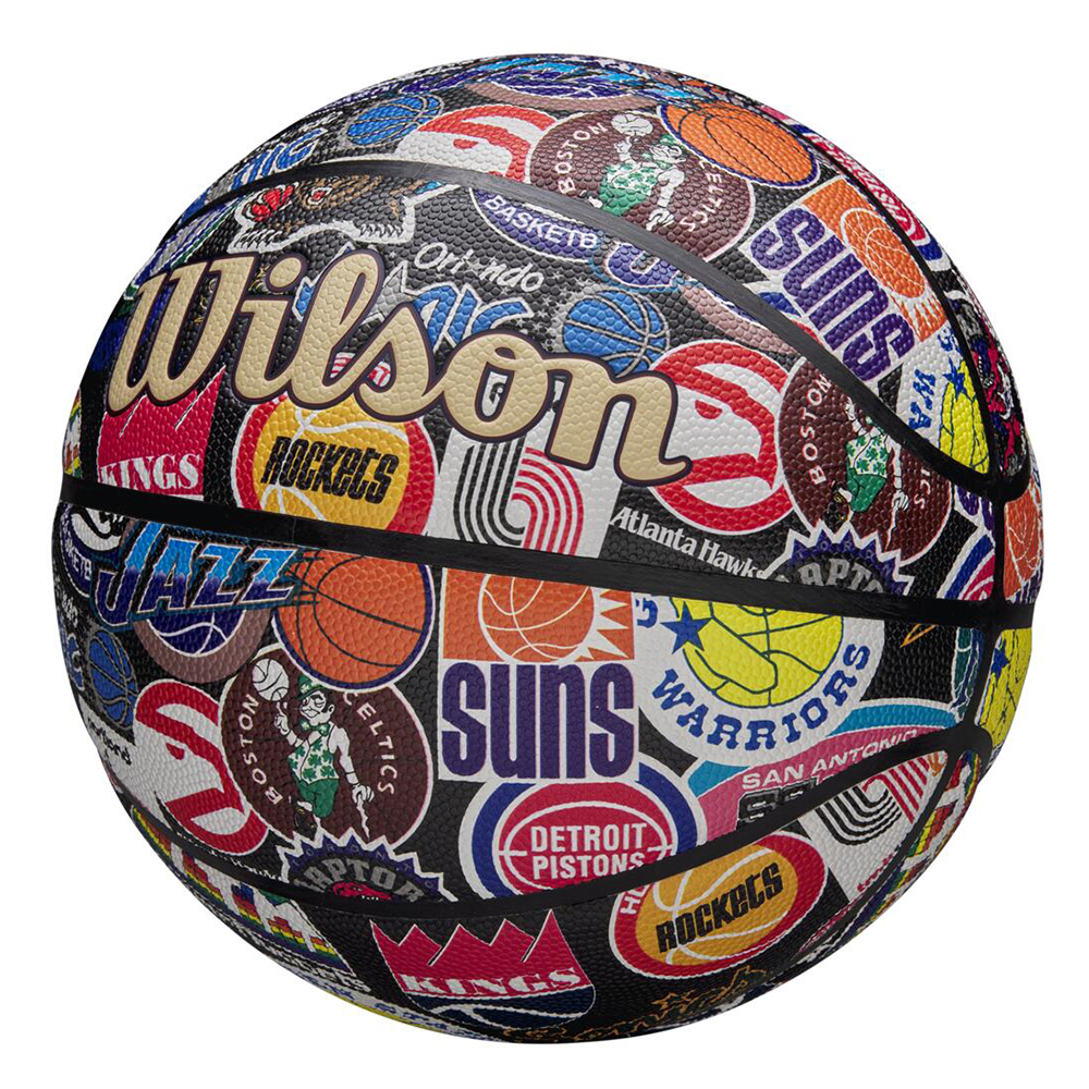 Мяч баскетбольный Wilson NBA All Team Retro Мяч баскетбольный Wilson NBA All Team Retro