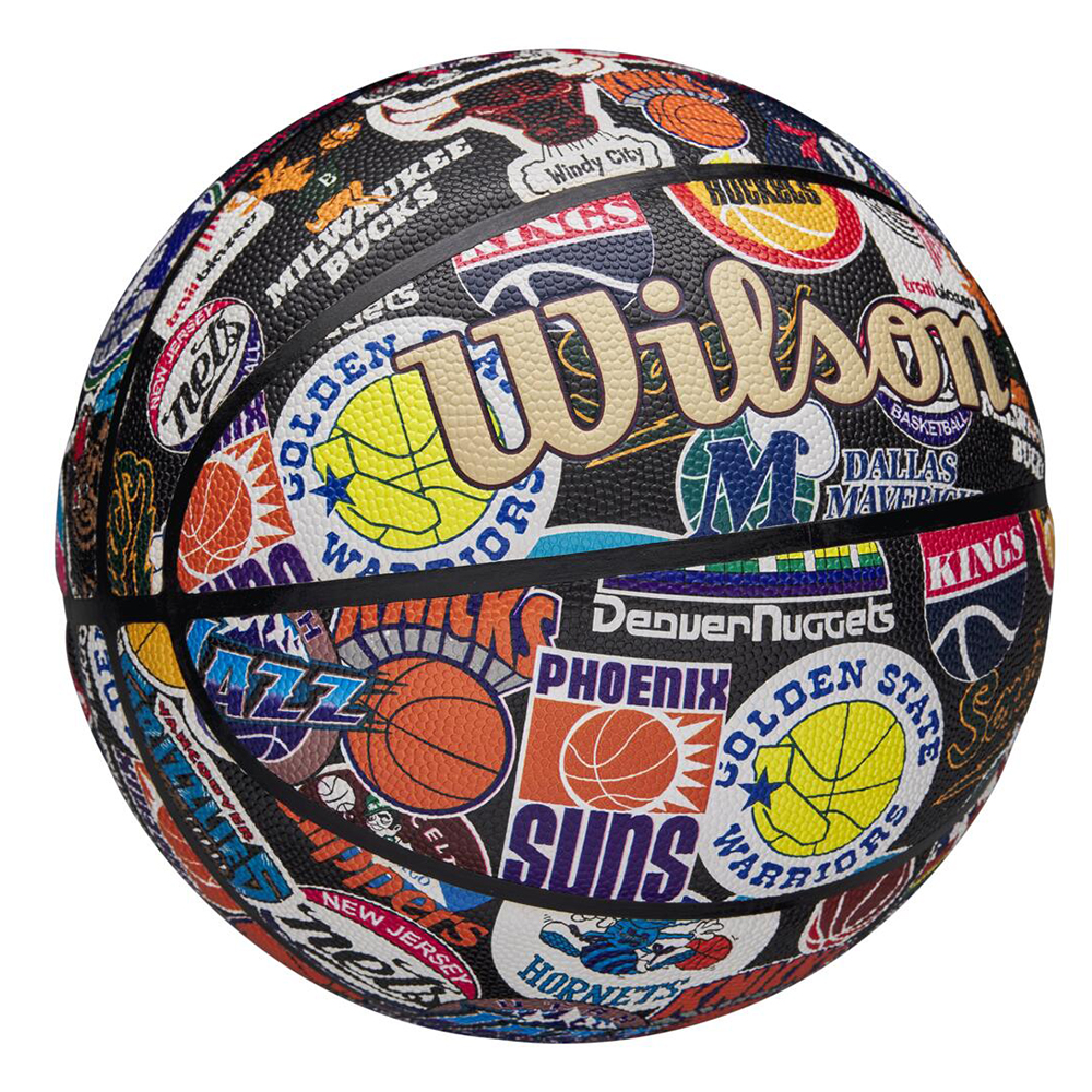 Мяч баскетбольный Wilson NBA All Team Retro Мяч баскетбольный Wilson NBA All Team Retro