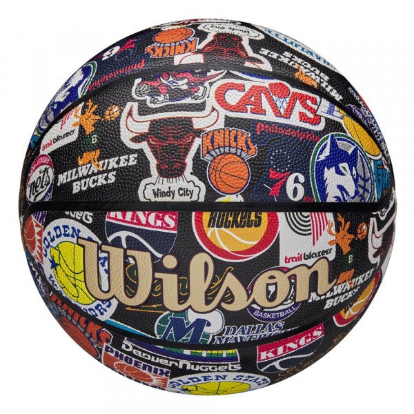 Мяч баскетбольный Wilson NBA All Team Retro 
