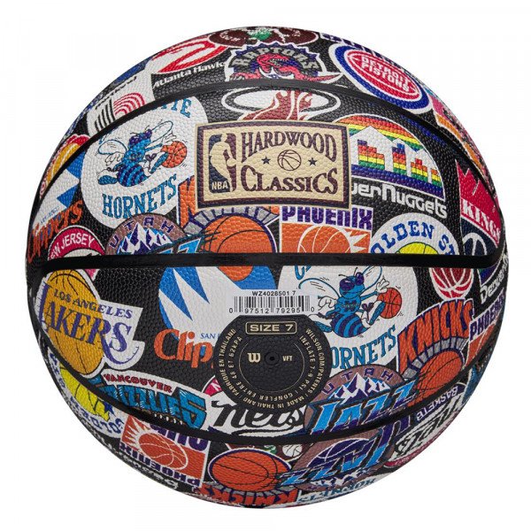 Мяч баскетбольный Wilson NBA All Team Retro 