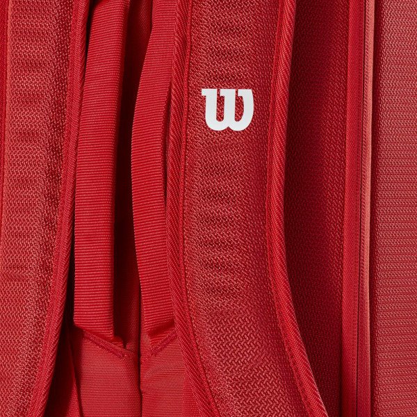 Сумка для ракеток Wilson Super Tour Wilson Red 2025 (6 pack) 