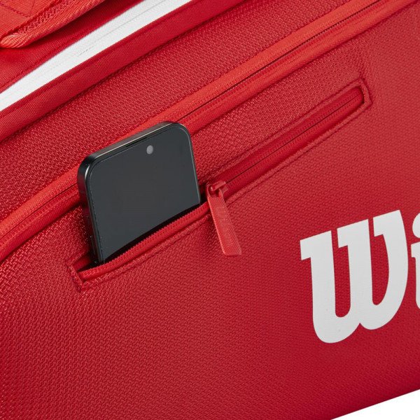 Сумка для ракеток Wilson Super Tour Wilson Red 2025 (9 pack) 