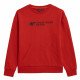 Толстовка детская 4F Cotton Boy красная