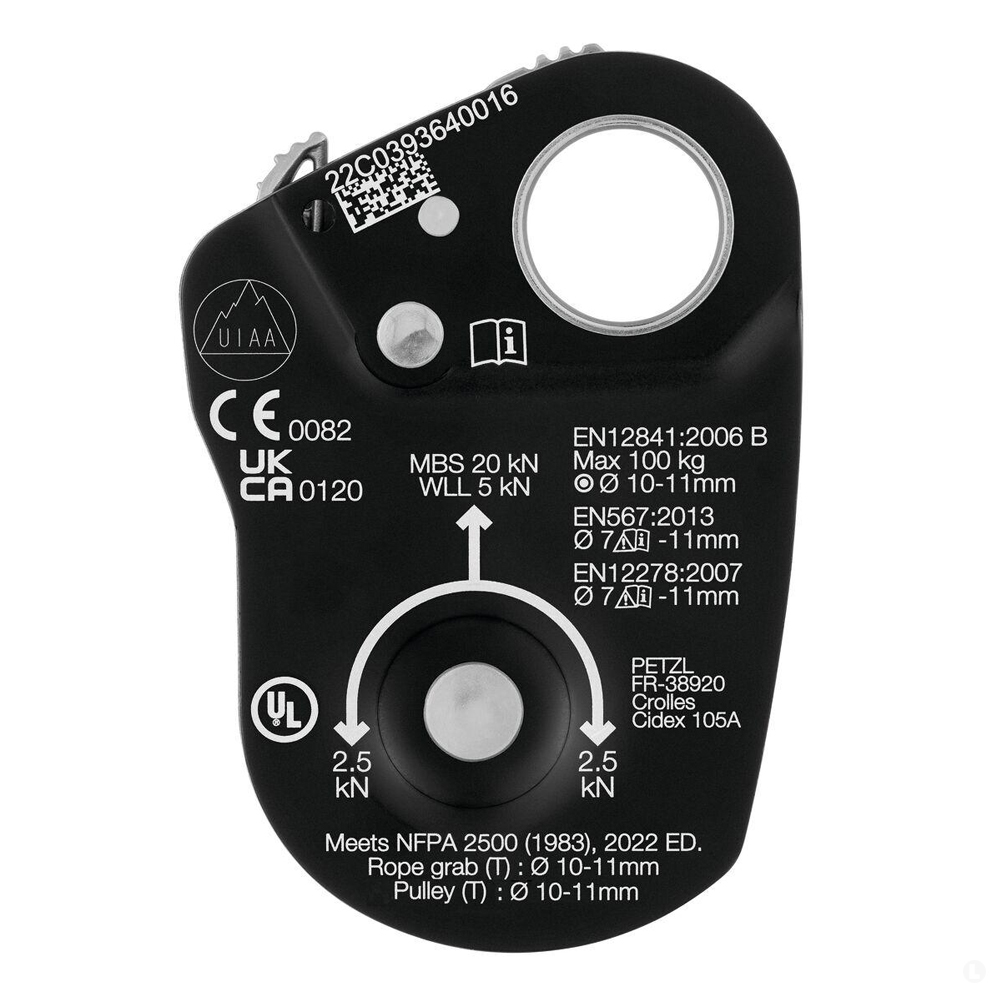 Блок с зажимом Petzl Mini Traxion 