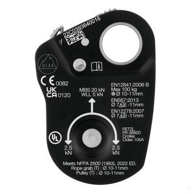 Блок с зажимом Petzl Mini Traxion  Блок с зажимом Petzl Mini Traxion