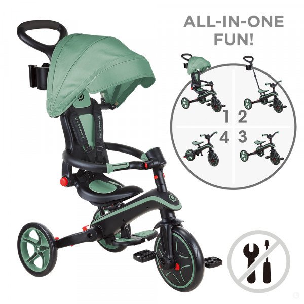 Коляска трансформер Globber Trike Explorer 4 in 1 