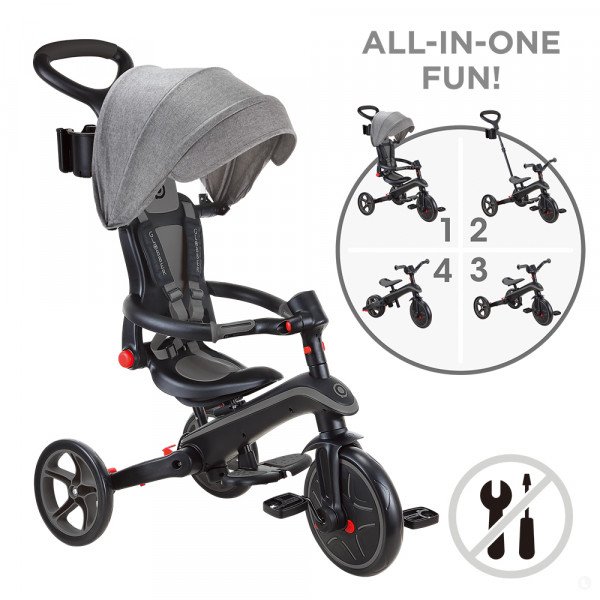 Коляска трансформер Globber Trike Explorer 4 in 1 