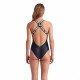 Купальник женский спортивный Arena Elastic solid 
