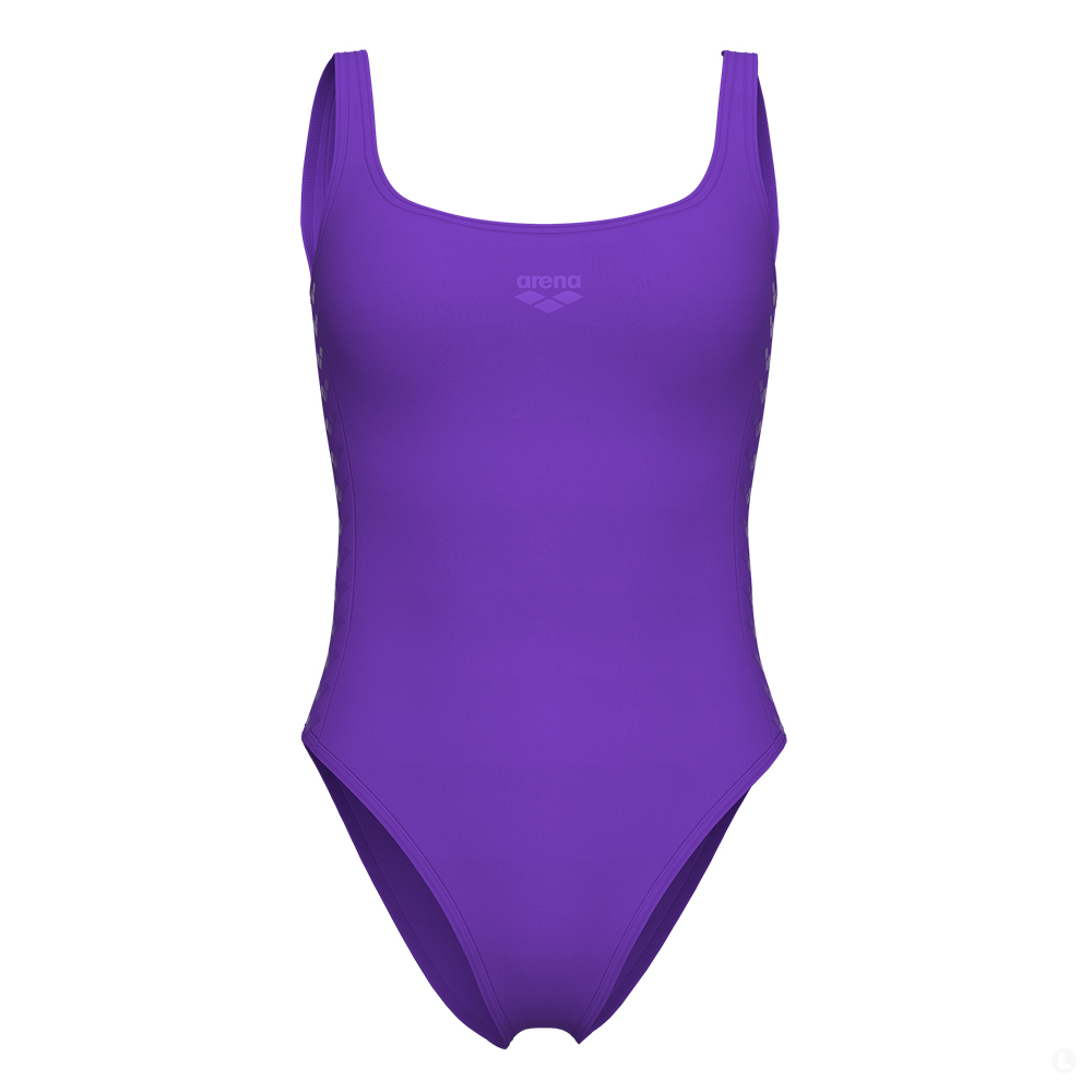 Купальник женский спортивный Arena Team stripe