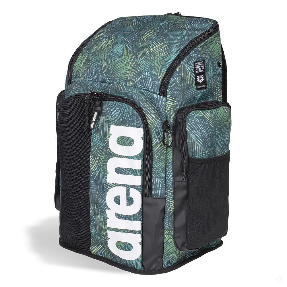 Спортивный рюкзак Arena Spiky 45 allover зеленый