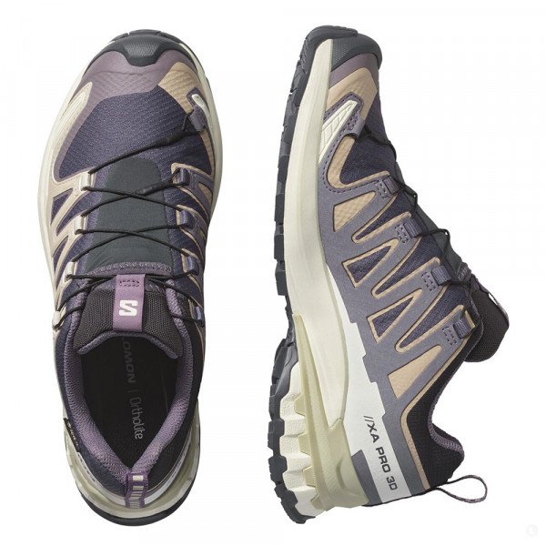 Треккинговые кроссовки женские Salomon Xa pro 3d v9 gtx 