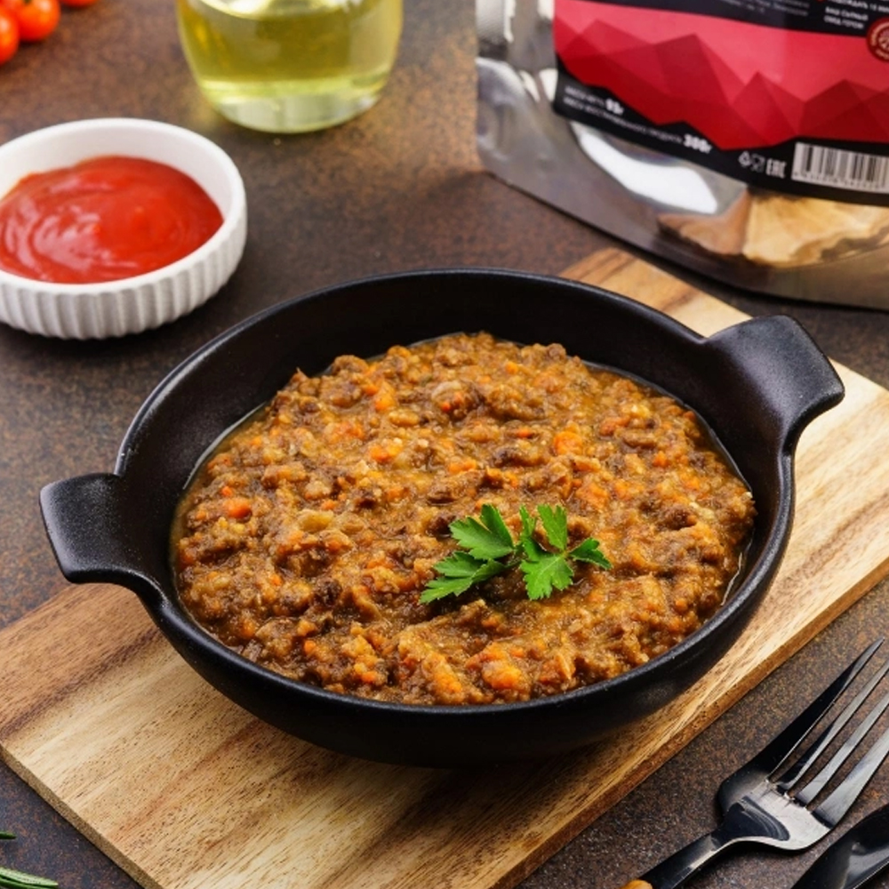 Туристическая еда сублимированная Кронидов мясорастительный гуляш 