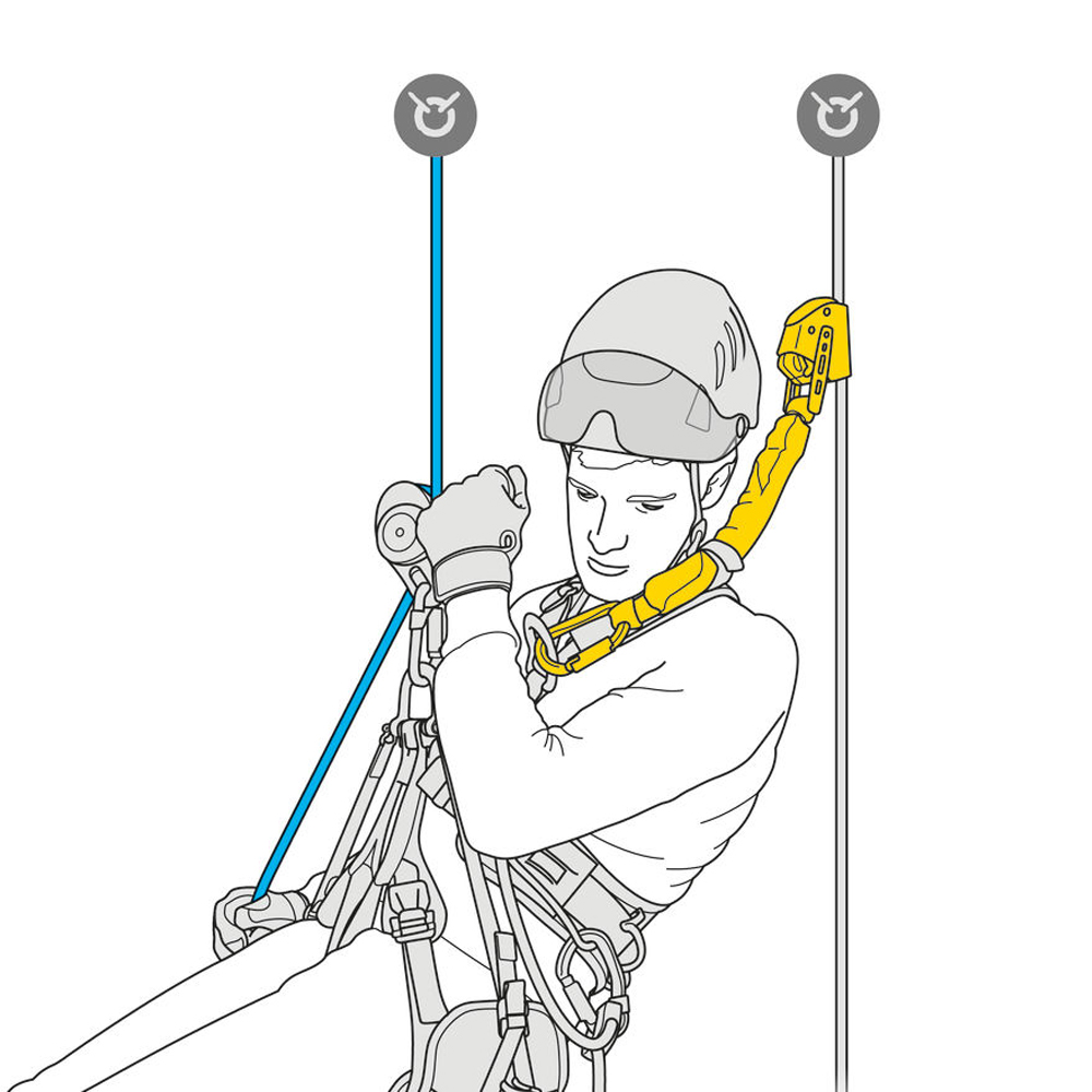 Страховочный строп Petzl Lanyard Absorbica Страховочный строп Petzl Lanyard Absorbica