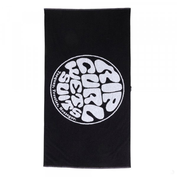 Полотенце Rip Curl Logos towel черный 