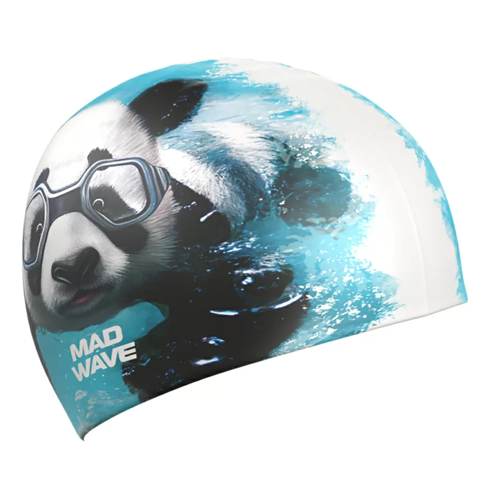 Шапочка для плавания Madwave Panda Шапочка для плавания Madwave Panda