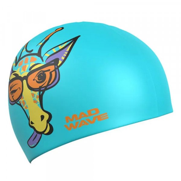 Шапочка для плавания детская Madwave Giraffe