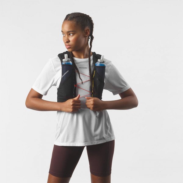 Жилет беговой Salomon Adv Skin 5 Race Flag Set 