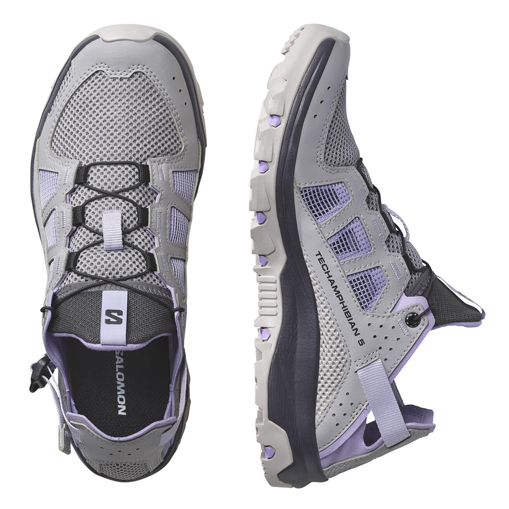 Треккинговые кроссовки женские Salomon Techamphibian 5 Треккинговые кроссовки женские Salomon Techamphibian 5