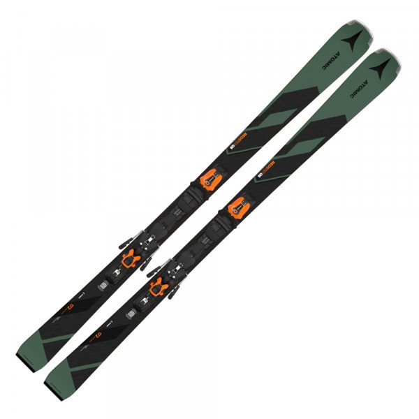 Лыжи горные Atomic Redster Q6 + MI 12 GW green-black