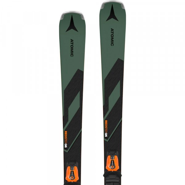 Лыжи горные Atomic Redster Q6 + MI 12 GW green-black