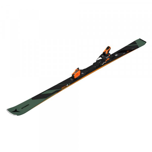 Лыжи горные Atomic Redster Q6 + MI 12 GW green-black
