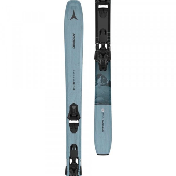 Лыжи горные Atomic Backland 102 + STR 13 GW R blue-black
