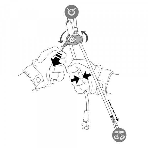 Самостраховка Petzl Dual Connect Adjust 