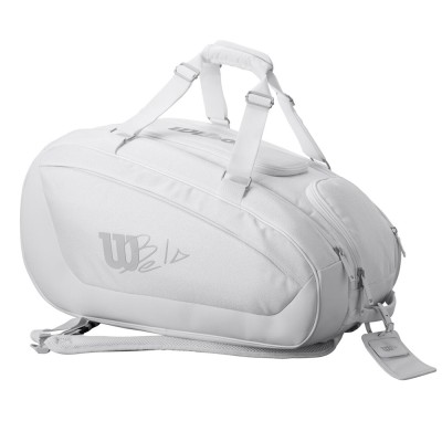 Сумка для ракеток Wilson Bela Super Tour Padel белая