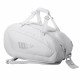 Сумка для ракеток Wilson Bela Super Tour Padel белая