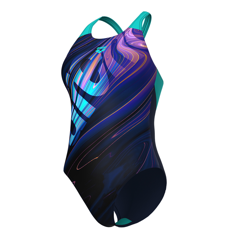 Купальник женский спортивный Arena Flow swimsuit 