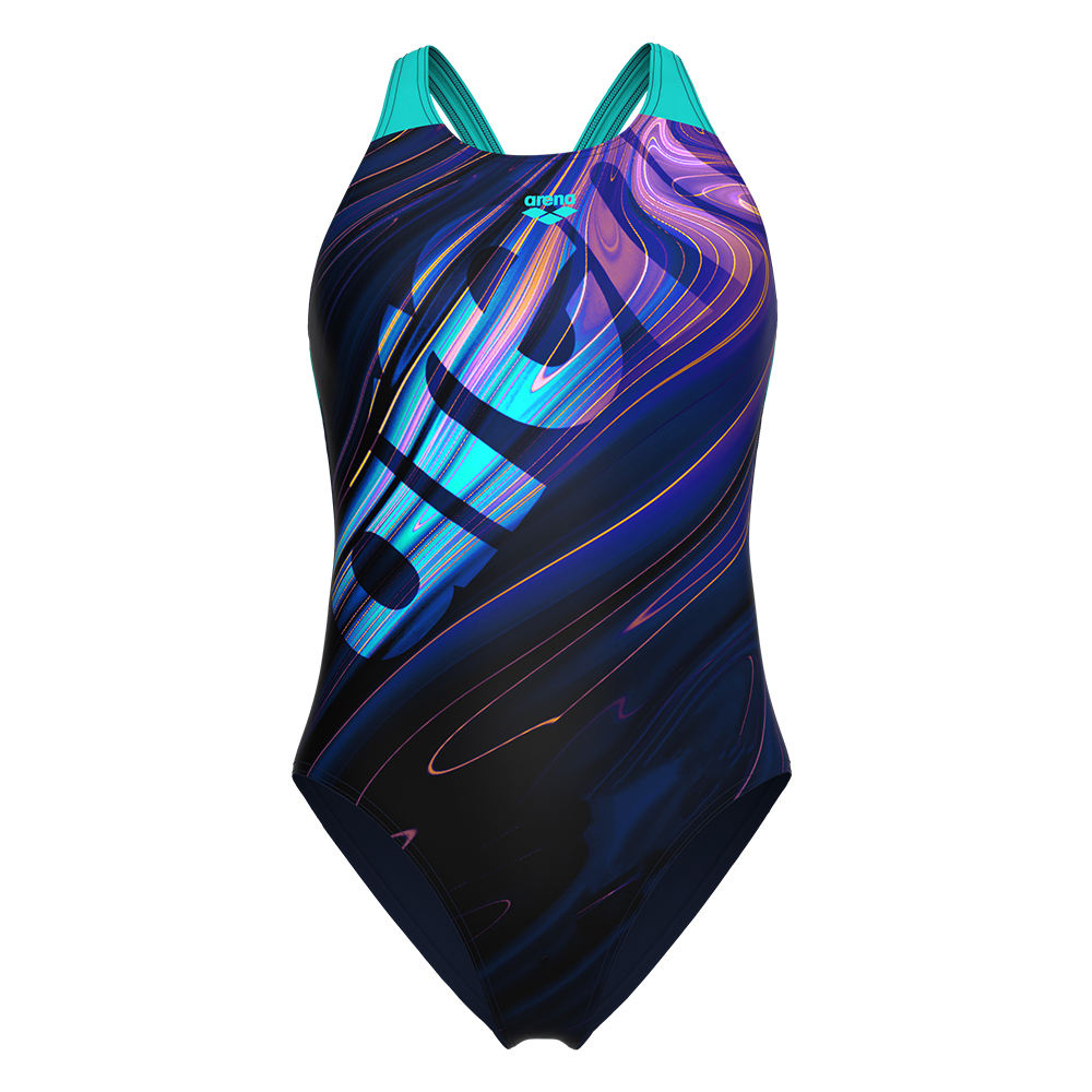 Купальник женский спортивный Arena Flow swimsuit 