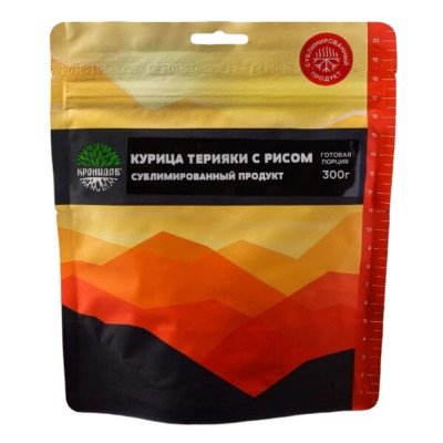 Сублимированная Курица терияки с рисом 95 г