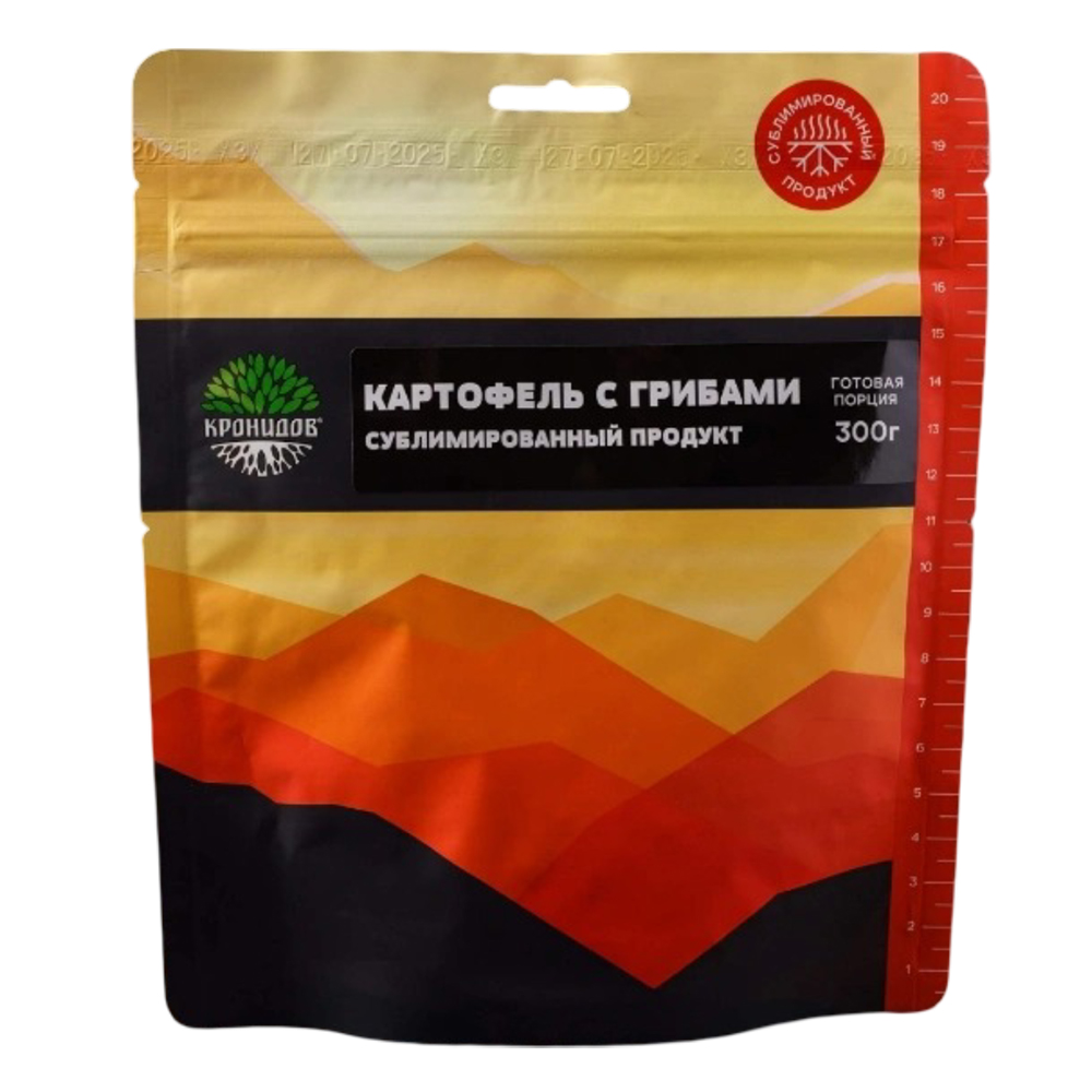 Сублимированный Картофель с грибами 55 г Сублимированный Картофель с грибами 55 г