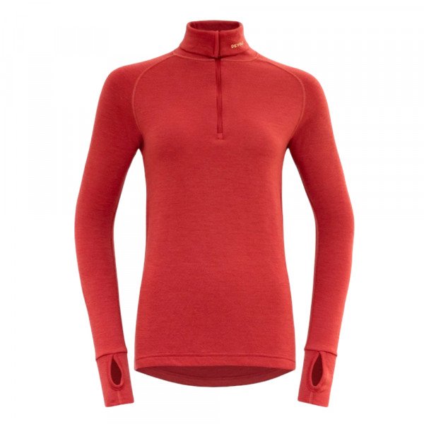 Лонгслив женский Devold Expedition Merino 235 Zip Neck 