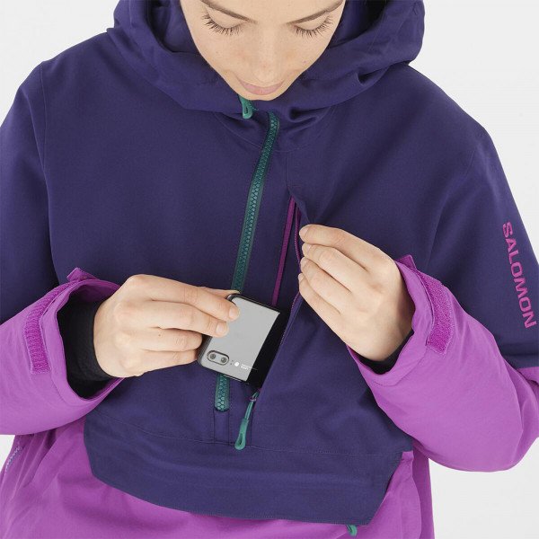 Куртка лыжная женская Salomon No Drama Anorak W 