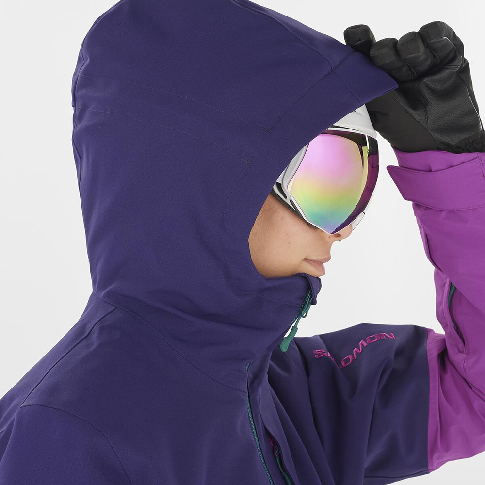 Куртка лыжная женская Salomon No Drama Anorak W 