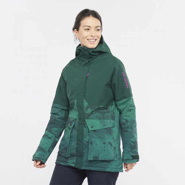 Куртка лыжная женская Salomon Snow Rebel Jacket W 