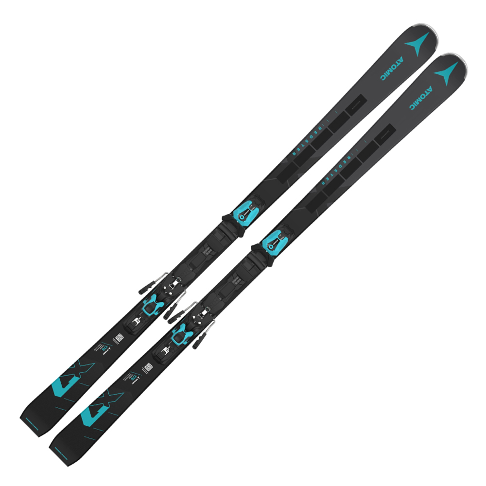 Лыжи горные Atomic Redster X7 RVSK C + M 12 GW black teal 