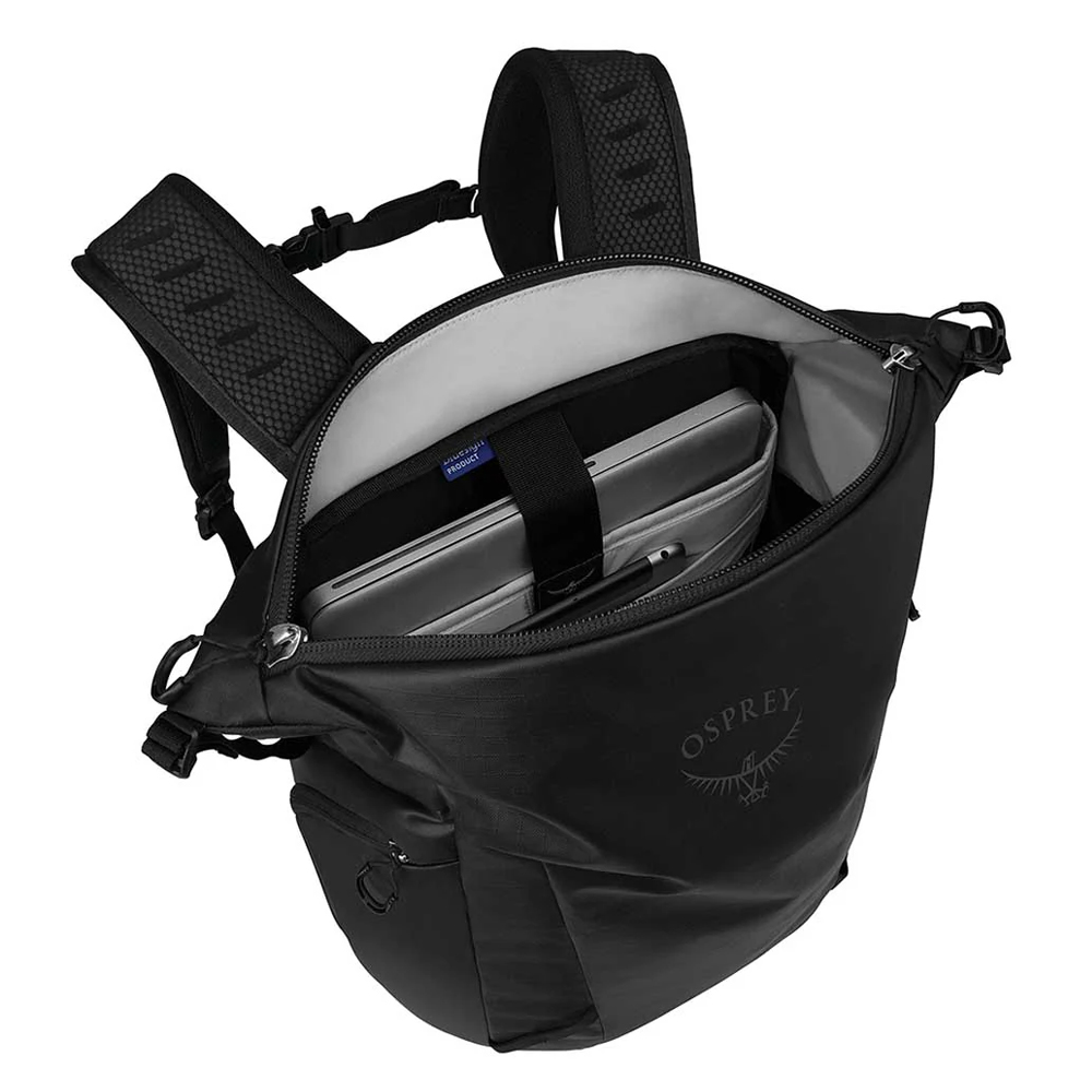 Спортивный рюкзак Osprey Transporter Zinch черный Спортивный рюкзак Osprey Transporter Zinch черный