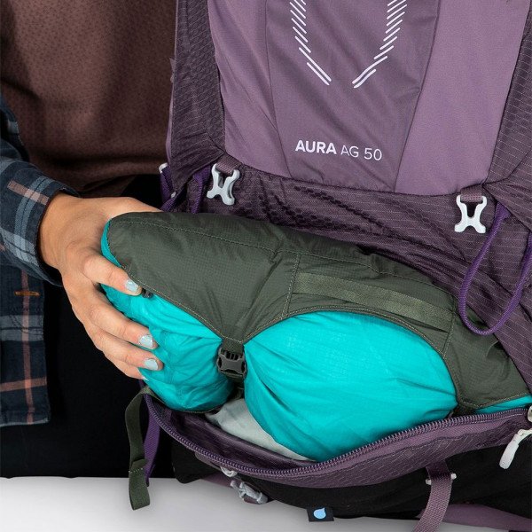 Рюкзак туристический Osprey Aura AG 50 XS-S фиолетовый