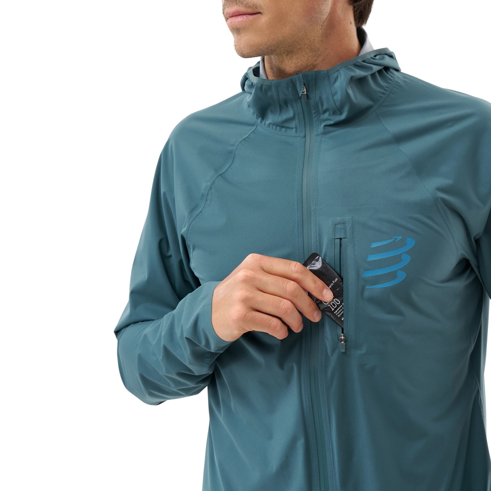 Куртка мужская Compressport Tempest Waterproof Jacket M 
