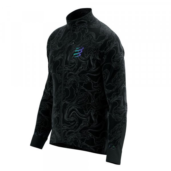 Куртка мужская Compressport Hurricane Windproof Jacket M Aurora 