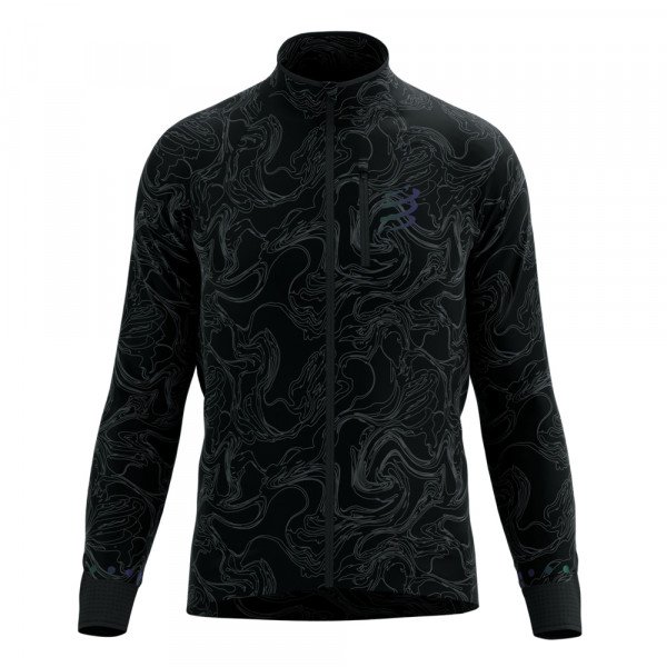Куртка мужская Compressport Hurricane Windproof Jacket M Aurora 
